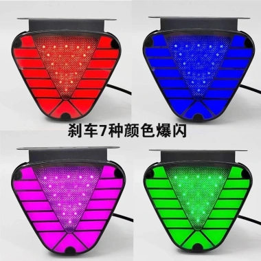 Đèn LED Xe Tải 12V/24V Nhiều Màu, Chống Thấm, Sương Mù, Phanh, Cảnh Báo Nhấp Nháy 9