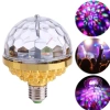 Đèn LED xoay 360° 7 màu vũ trường, nháy chớp theo nhạc, đui xoáy E27 - 13.531₫