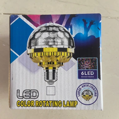 Đèn LED xoay 7 màu vũ trường - Nháy chớp đổi màu, hiệu ứng 360°, kèm đui E27, 29.000đ 10 Đèn LED xoay 7 màu vũ trường - Nháy chớp đổi màu, hiệu ứng 360°, kèm đui E27, 29.000đ 10
