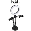 Đèn Livestream tích hợp giá đỡ 2 điện thoại - 3 chế độ sáng, kẹp tiện lợi - Giá chỉ 68.000₫ 2
