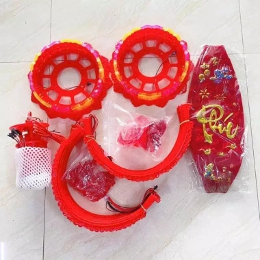 Đèn Lồng Cầu Xoay 360 Chữ Nổi Lấp Lánh 3D - Decor Tết 2.026 Phiên Bản Mới Giá 289.000₫ 6