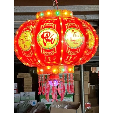 Đèn lồng điện mới 2.025 – Trang trí Tết sang trọng, giá ưu đãi 195.000 VNĐ