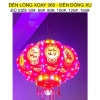 Đèn lồng điện xoay 360 độ phản quang ánh kim – Thu hút tài lộc, trang hoàng sân vườn lễ Tết, giá ưu đãi 260.000₫ 6