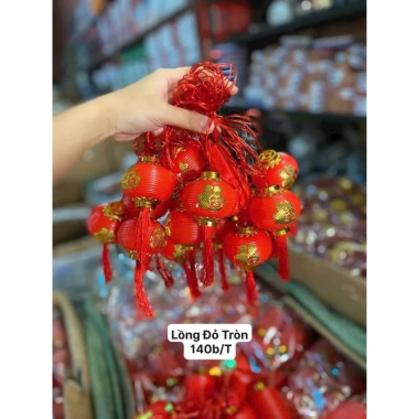 Đèn lồng đỏ chữ Phúc trang trí Tết Nguyên Đán 2.026 may mắn, giá ưu đãi 95.000₫ 5