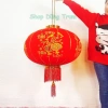 Đèn Lồng Đỏ Vải Nhung Treo Tết Chữ Chúc Mừng Năm Mới Như Ý Giá Ưu Đãi 74.999 7