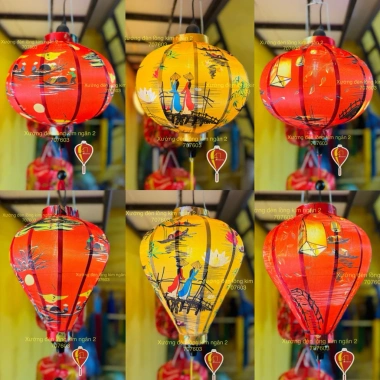 Đèn Lồng Hội An 3D Phong Cảnh Đẹp - Trang Trí Quốc Khánh, Trung Thu, Tết - Giá Chỉ 25.000Đ 2 Đèn Lồng Hội An 3D Phong Cảnh Đẹp - Trang Trí Quốc Khánh, Trung Thu, Tết - Giá Chỉ 25.000Đ 2