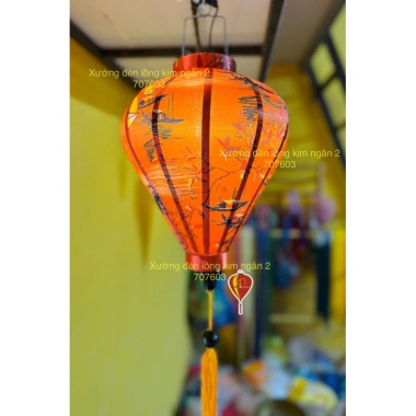Đèn Lồng Hội An Phong Cảnh Đẹp - Trang Trí Nhà Cửa, Chùa Miếu Giá Tốt 25000đ 4
