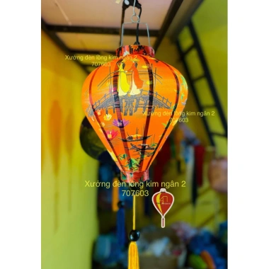 Đèn Lồng Hội An Phong Cảnh Đẹp - Trang Trí Nhà Cửa, Chùa Miếu Giá Tốt 25000đ 11