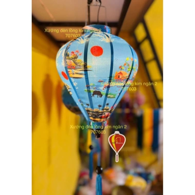 Đèn Lồng Hội An Phong Cảnh Đẹp - Trang Trí Nhà Cửa, Chùa Miếu Giá Tốt 25000đ 18