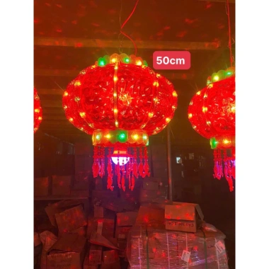 Đèn Lồng LED Điện Tử Trang Trí Ngày Tết Quay 360 - Giá Ưu Đãi 270k