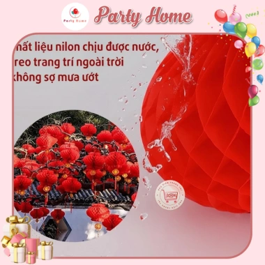 Đèn lồng mini chữ Phúc cao cấp chống nước bền bỉ - Giá chỉ 12.750 VND