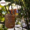Đèn Lồng Nhựa Mây Năng Lượng Mặt Trời Chống Nước - Trang Trí Sân Vườn Ngoài Trời 2