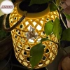Đèn Lồng Nhựa Mây Năng Lượng Mặt Trời Chống Nước - Trang Trí Sân Vườn Ngoài Trời 6