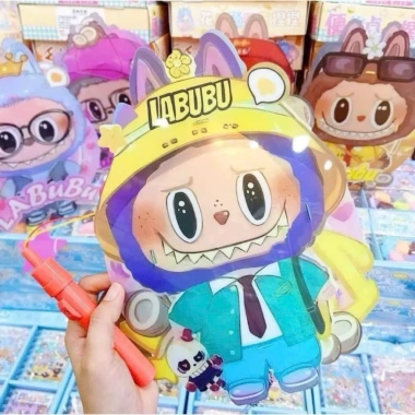Đèn lồng trung thu 2.024 Labubu Hottren - Đèn nhạc phát sáng, an toàn cho bé, giá chỉ 24.500₫