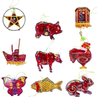 Đèn Lồng Trung Thu Hình Thú Dân Gian Bằng Bóng Kính Trang Trí - Size Nhí Giá Chỉ 3700đ 3 Đèn Lồng Trung Thu Hình Thú Dân Gian Bằng Bóng Kính Trang Trí - Size Nhí Giá Chỉ 3700đ 3