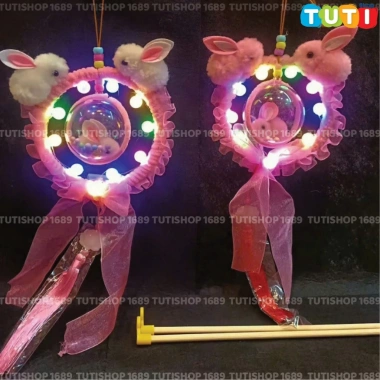 Đèn lồng Trung Thu trong suốt phát sáng Kuromi, Melody, Cinamoroll, Hello Kitty - Giá chỉ 65.000 VND