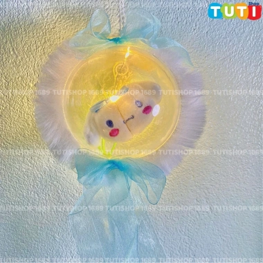 Đèn lồng Trung Thu trong suốt phát sáng Kuromi, Melody, Cinamoroll, Hello Kitty - Giá chỉ 65.000 VND