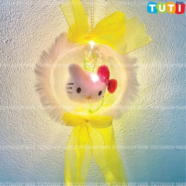 Đèn lồng Trung Thu trong suốt phát sáng Kuromi, Melody, Cinamoroll, Hello Kitty - Giá chỉ 65.000 VND