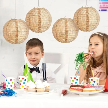 Đèn lồng vải lanh BENYTRO 8 inch - Thiết kế giấy sáng tạo, phù hợp tiệc cưới, giá ưu đãi 41.250đ 3 Đèn lồng vải lanh BENYTRO 8 inch - Thiết kế giấy sáng tạo, phù hợp tiệc cưới, giá ưu đãi 41.250đ 3