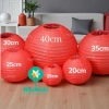 Đèn lồng vải lụa đỏ giá rẻ – Trang trí Tết Trung Thu, đám cưới, lễ hội – Chỉ 7.000₫ 3