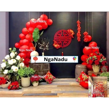 Đèn lồng vải lụa đỏ giá rẻ – Trang trí Tết Trung Thu, đám cưới, lễ hội – Chỉ 7.000₫