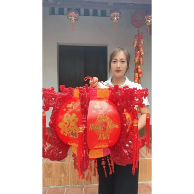 Đèn Lồng Xoay 360 Độ Mẫu Cầu Rồng - Trang Trí Tết Giá Giảm 399.000 VNĐ 3