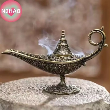Đèn lư hương kim loại cổ phong cách Ả Rập - Thơm không mùi, trang trí nhà, quà tặng - Giá ưu đãi 67.100₫ 2 Đèn lư hương kim loại cổ phong cách Ả Rập - Thơm không mùi, trang trí nhà, quà tặng - Giá ưu đãi 67.100₫ 2