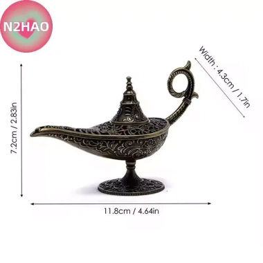 Đèn lư hương kim loại cổ phong cách Ả Rập - Thơm không mùi, trang trí nhà, quà tặng - Giá ưu đãi 67.100₫ 5 Đèn lư hương kim loại cổ phong cách Ả Rập - Thơm không mùi, trang trí nhà, quà tặng - Giá ưu đãi 67.100₫ 5