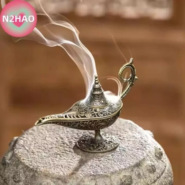 Đèn lư hương kim loại cổ phong cách Ả Rập - Thơm không mùi, trang trí nhà, quà tặng - Giá ưu đãi 67.100₫ 7 Đèn lư hương kim loại cổ phong cách Ả Rập - Thơm không mùi, trang trí nhà, quà tặng - Giá ưu đãi 67.100₫ 7