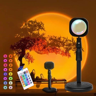 Đèn máy chiếu màu hoàng hôn - Đèn ngủ, trang trí tường, giao hàng nhanh, chỉ 81.400₫ 7
