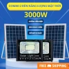 Đèn năng lượng mặt trời 02 bộ 3.000W siêu sáng, vỏ ABS, pin mono IP68 - Giá chỉ 599k 3