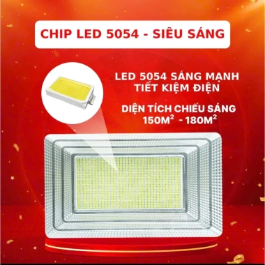 Đèn năng lượng mặt trời 1.000W chuẩn Xi, tấm pin 35x70cm nhôm đúc, siêu sáng 13-15h, siêu bền - Giá 1,7 triệu
