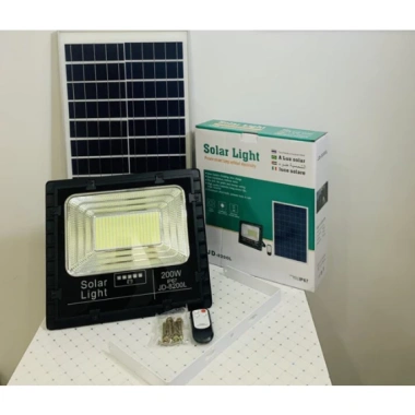 Đèn năng lượng mặt trời 200W JD-8.200L – Độ sáng mạnh, tiết kiệm điện, chỉ 1.890.000₫ 3