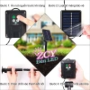 Đèn năng lượng mặt trời 32M Dây LED chống nước - Đèn sân vườn, đom đóm, giá chỉ 69.999đ 8