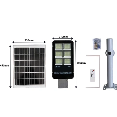 Đèn năng lượng mặt trời bàn chải 300-1.000W chống nước IP67 - Giá 899.000₫