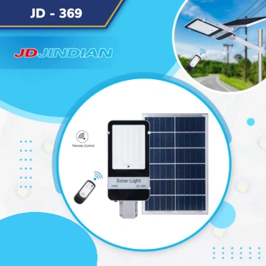 Đèn năng lượng mặt trời bàn chải 300W JD-369 - Tiết kiệm điện, bền, giảm giá 1.61tr