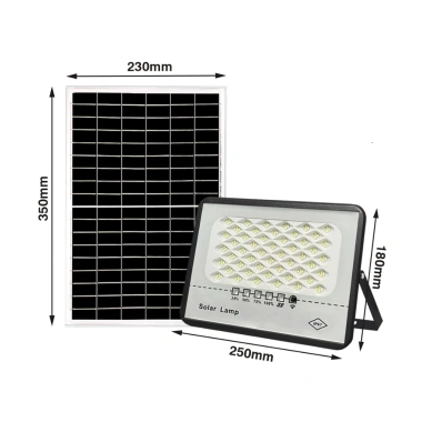 Đèn năng lượng mặt trời chống chói 50-300W IP67 kèm remote - Giá chỉ 469.000₫