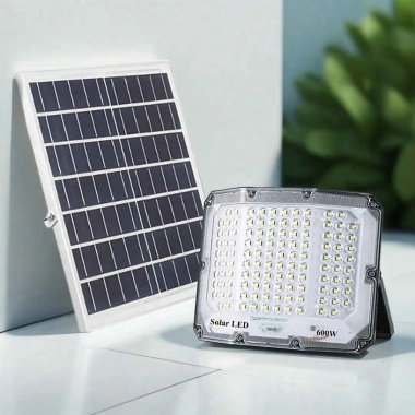 Đèn năng lượng mặt trời Kim Cương Phủ Sáng 3 Mặt 600W chuẩn IP68 - Sáng xuyên đêm, pin mono, giảm giá 999k