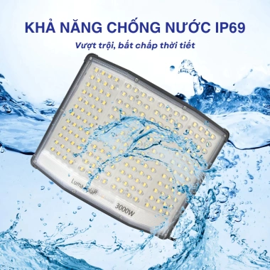 Đèn năng lượng mặt trời Mắt Ngọc 5.000W, 193 LED, vỏ nhôm, mono 70x35cm - sáng xuyên đêm 14-16h, giảm 23% 7