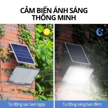 Đèn năng lượng mặt trời Ngọc thấu kính 3.000W - Tấm pin mono 35x35cm, sáng 8-10h, 599k