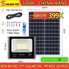 Đèn năng lượng mặt trời pha 500W Pin Mono - Siêu bền, Siêu sáng, 10-12h liên tục 2