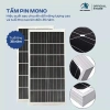 Đèn năng lượng mặt trời pha 500W Pin Mono - Siêu bền, Siêu sáng, 10-12h liên tục 8