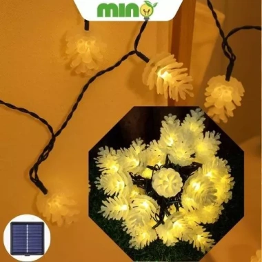 Đèn Năng Lượng Mặt Trời Quả Thông 100 LED – Trang Trí Ngoài Trời Chống Nước, Giá 99.800₫ 10