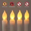 Đèn Nến LED 25cm Đỏ Chân Đế, Đèn Cầy Thờ, Pin 3A, Không Khói, An Toàn - 62.000₫ 6