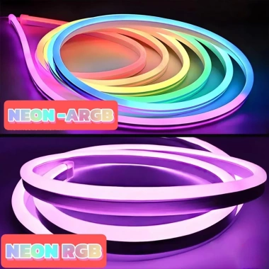Đèn neon 5V ARGB 1M-10M không thấm nước, đồng bộ âm nhạc, trang trí phòng ngủ và Giáng sinh, giá ưu đãi 75.479