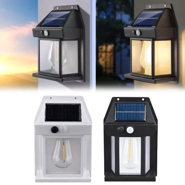 Đèn ngoài trời treo tường năng lượng mặt trời phát hiện chuyển động - Trang trí sân hiên giá ưu đãi 92.400 VND 2