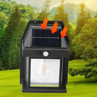 Đèn ngoài trời treo tường năng lượng mặt trời phát hiện chuyển động - Trang trí sân hiên giá ưu đãi 92.400 VND 6