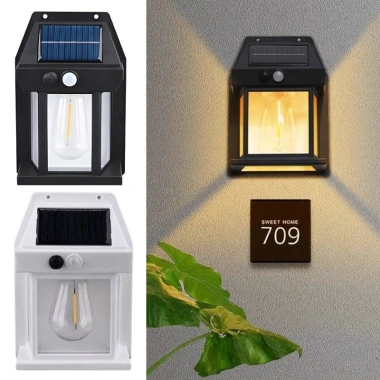Đèn ngoài trời treo tường năng lượng mặt trời phát hiện chuyển động - Trang trí sân hiên giá ưu đãi 92.400 VND 7