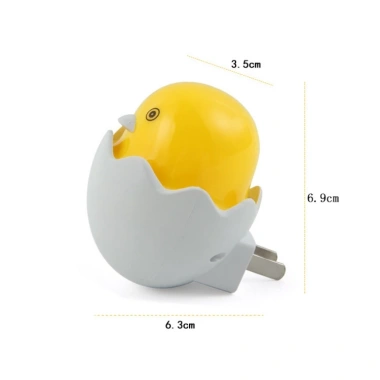 Đèn ngủ cảm ứng hình gà con, đèn ngủ trứng 3D – Ánh sáng êm dịu, giá chỉ 15.900₫ 4