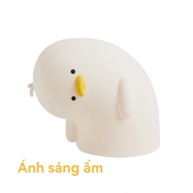 Đèn ngủ cảm ứng vịt nghiêng đầu, điều chỉnh độ sáng, sạc USB - Quà tặng ấm áp mỗi đêm 9 Đèn ngủ cảm ứng vịt nghiêng đầu, điều chỉnh độ sáng, sạc USB - Quà tặng ấm áp mỗi đêm 9